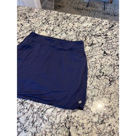 Lilly Pulitzer women’s skort skirt shorts size M navy - Picture 3 of 11